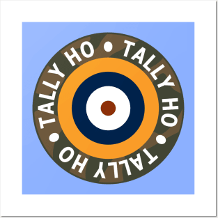 Tally Ho Posters and Art
